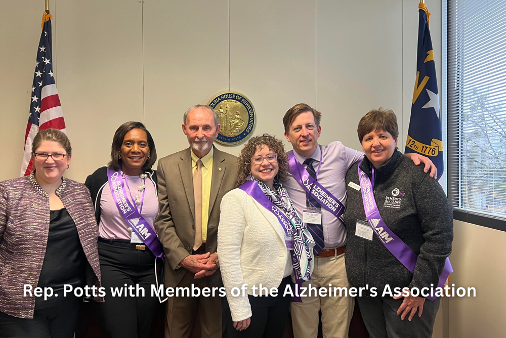 Members of the Alzheimer's Association-a